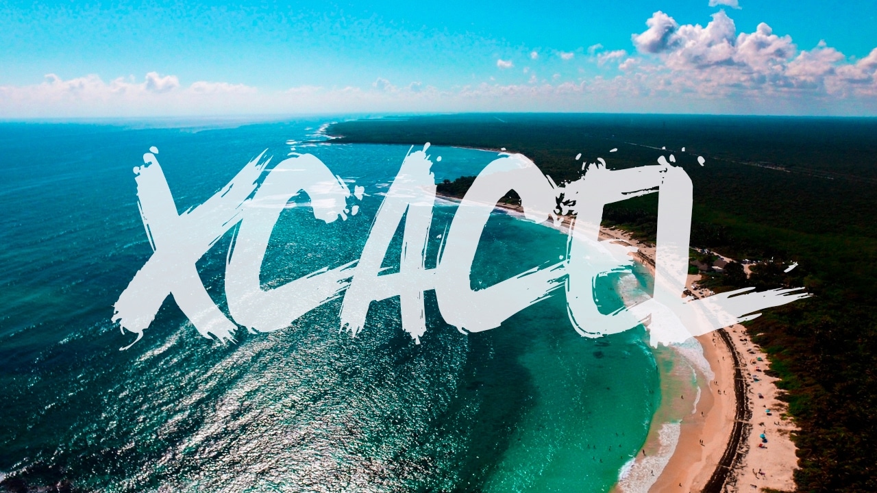 Playa Xcacel Xcacelito - Viajar por mexico