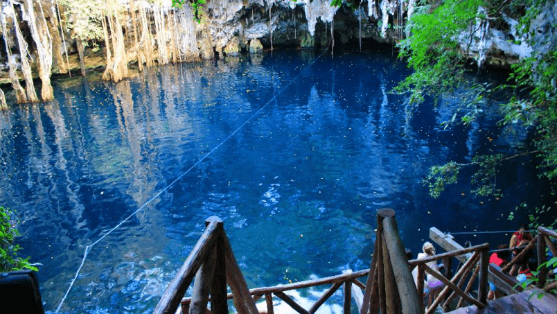 Cenote Yokdzonot viajar por mexico